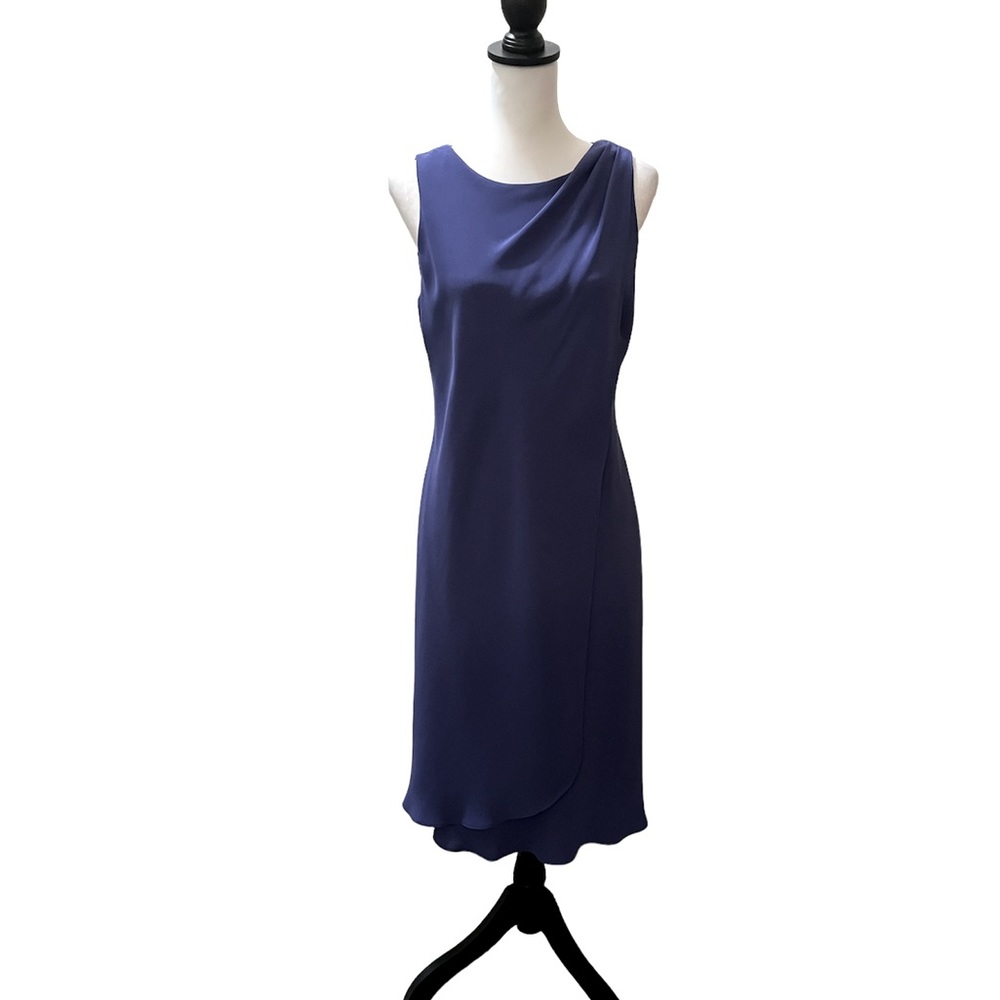 Evan-Picone, Sleeveless Dress, Purple, Size 12